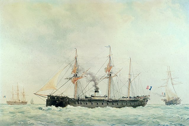 The French ironclad: La Gloire